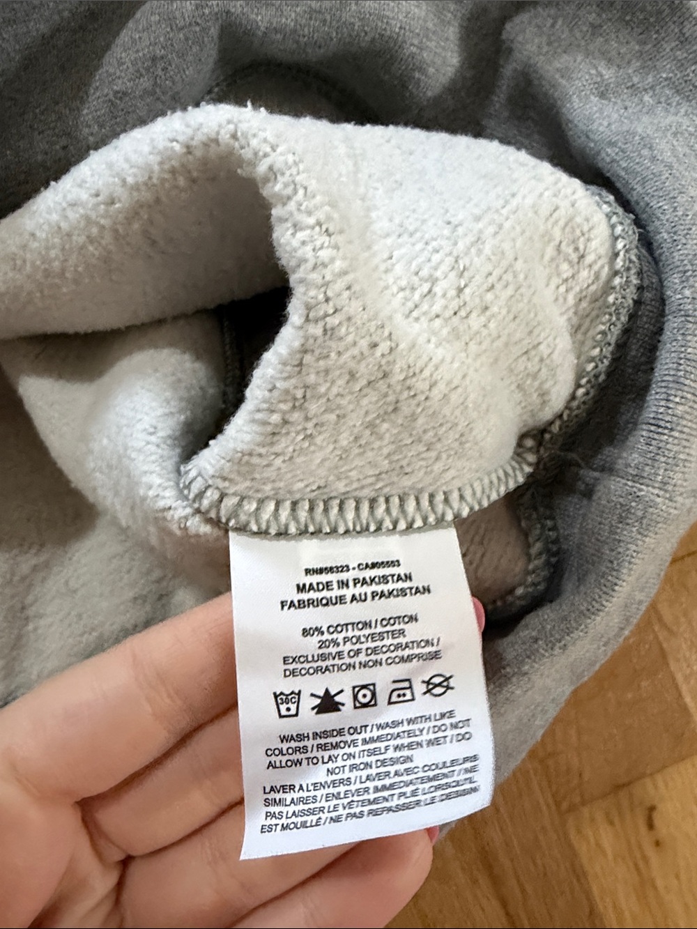 Nike Sportswear Gray Phoenix Fleece Over-Oversized Crew-Neck Sweatshirt Sz L - Picture 5 of 7